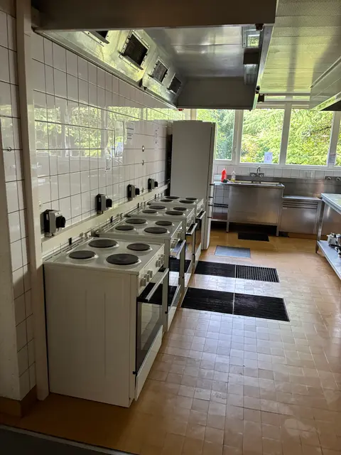 98 Alte Landstrasse photo Shared kitchen stoves and sink