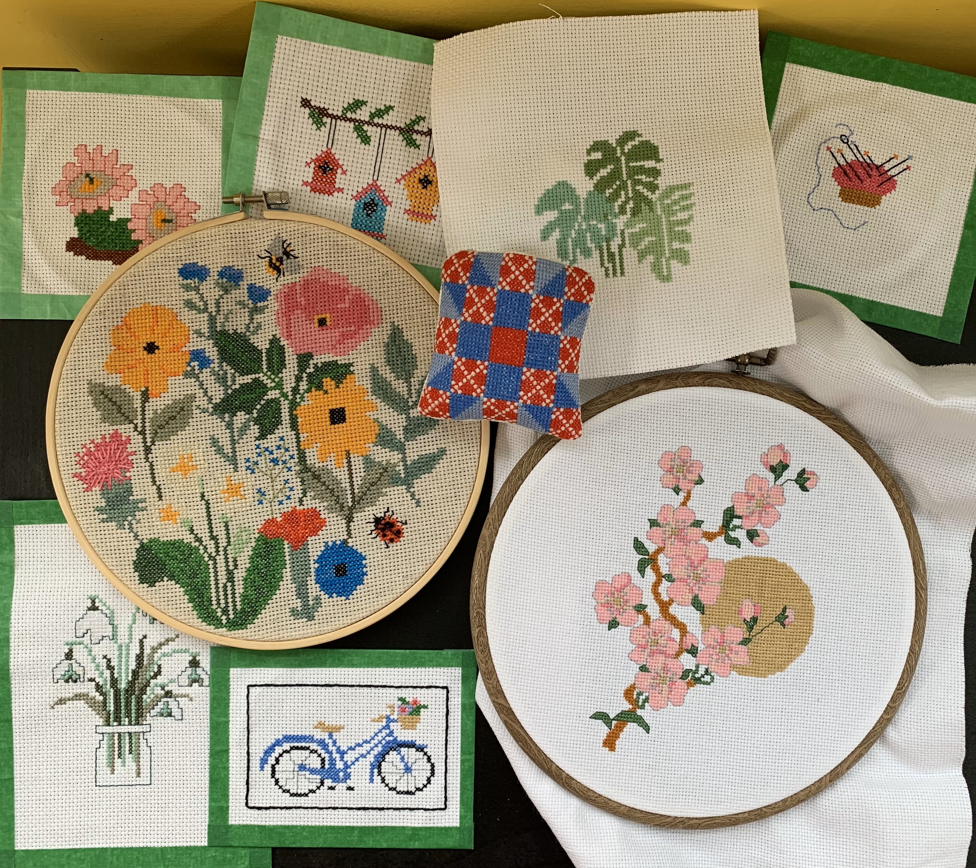 Some of the Cross Stitching I’ve done