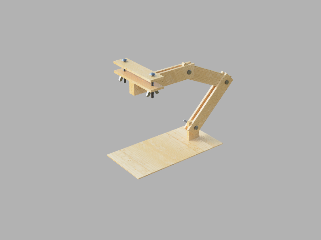 A render of the stand